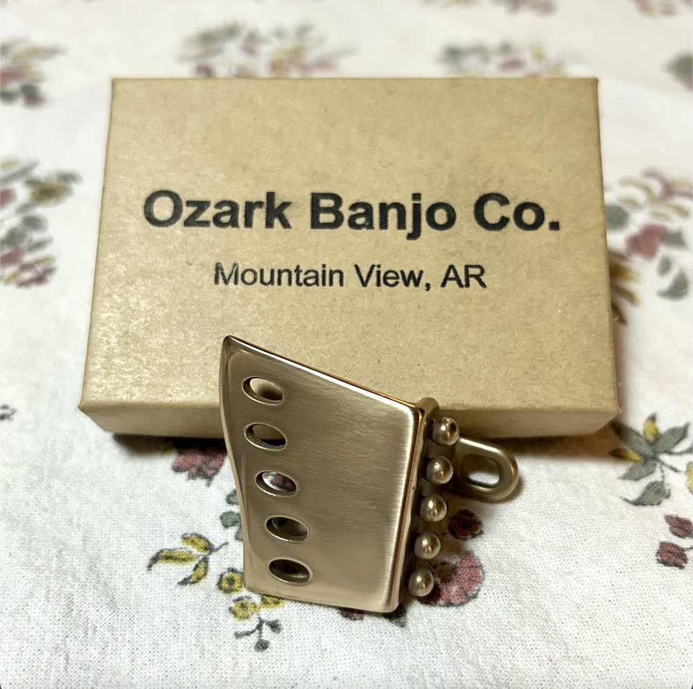 Hand cast banjo tailpieces — The Ozark Banjo Co. by Lukas Pool